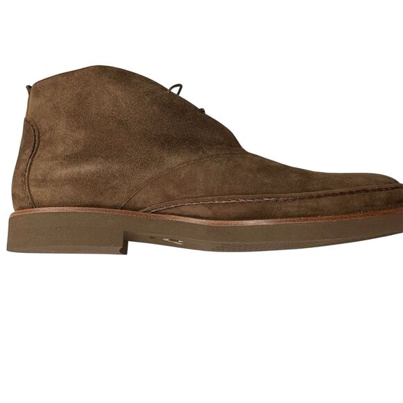 Loro Piana NEW Men's Suede Walk Ankle Chukka Boots Brown 40.5 Authentic Luxury - Picture 13 of 16